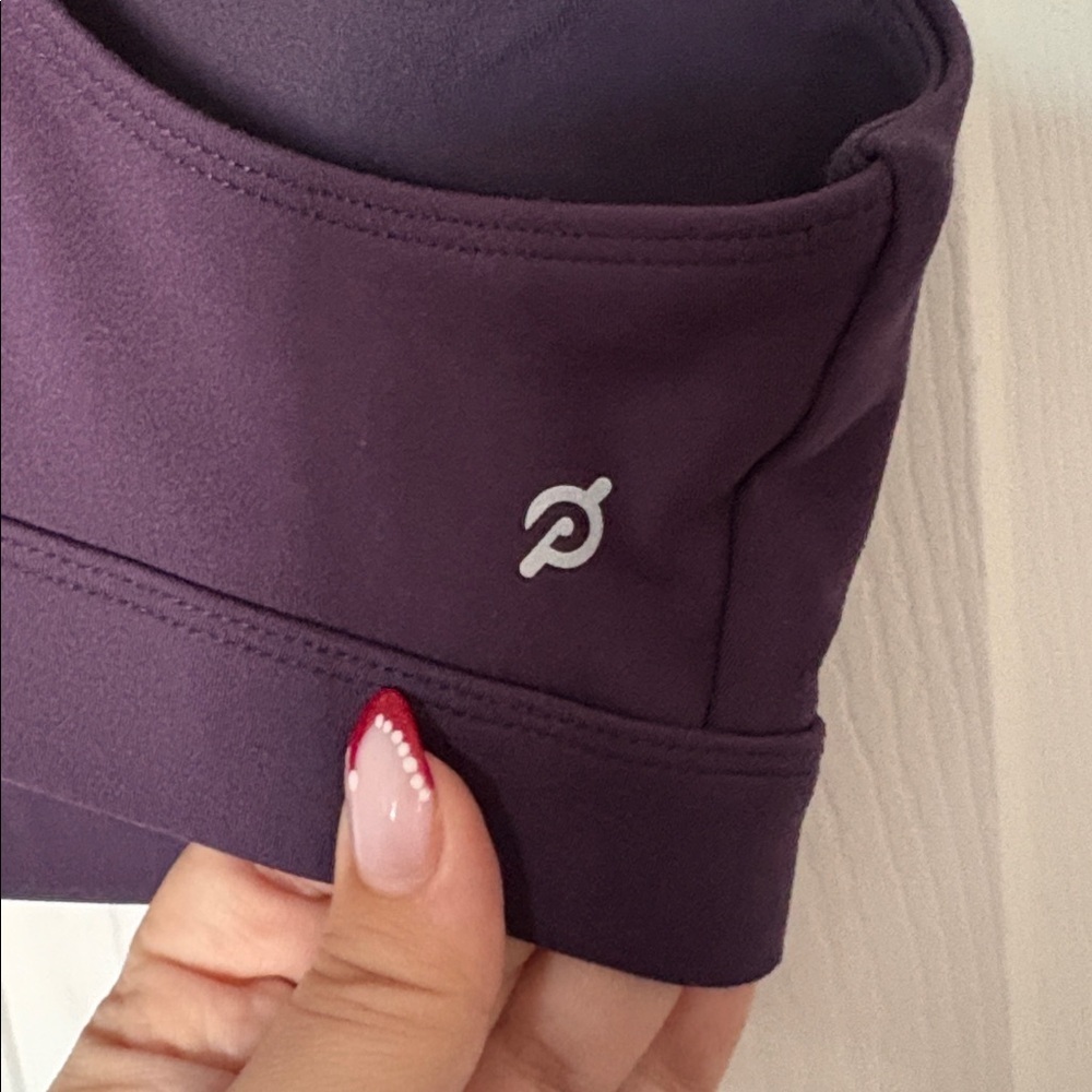 Peloton Racerback Together We Go Far Purple Sports Bra Size S — image 6 of 7